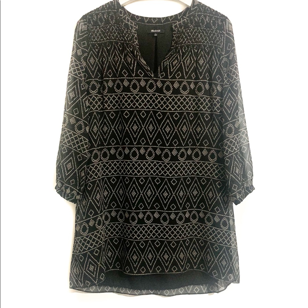 Madewell printed dress